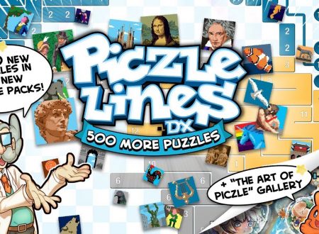 Piczle Lines DX 500 More Puzzles, il titolo è in arrivo il 26 luglio su Nintendo Switch