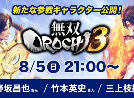 Warriors Orochi 4: un livestream verrà trasmesso il prossimo 5 agosto