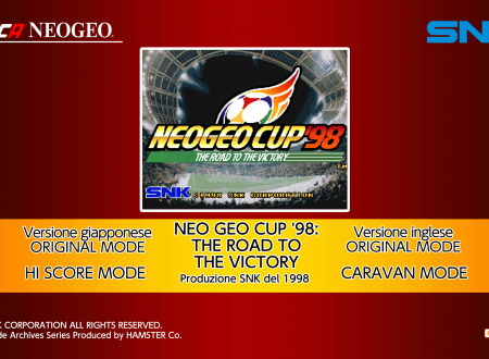 ACA NEOGEO Neo Geo Cup ’98: The Road to the Victory, uno sguardo in video al titolo dai Nintendo Switch europei