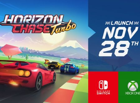 Horizon Chase Turbo: il titolo sarà disponibile il 28 novembre su Nintendo Switch