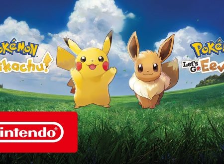 Pokèmon Let’s Go: Pikachu & Eevee, pubblicato il trailer di lancio dei due titoli