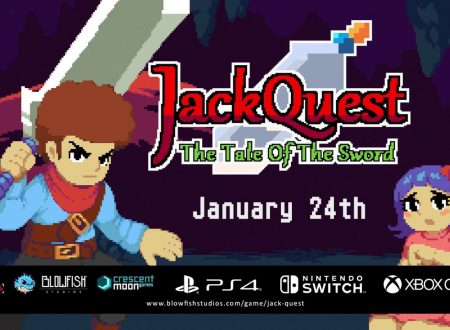 JackQuest: Tale of the Sword, il titolo è in arrivo il 24 gennaio sull’eShop di Nintendo Switch