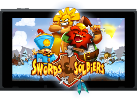 Swords & Soldiers: il titolo è ora disponibile sui Nintendo Switch europei