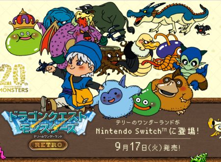 Dragon Quest Monsters: Terry’s Wonderland Retro, il titolo è in arrivo il 17 settembre sui Nintendo Switch giapponesi