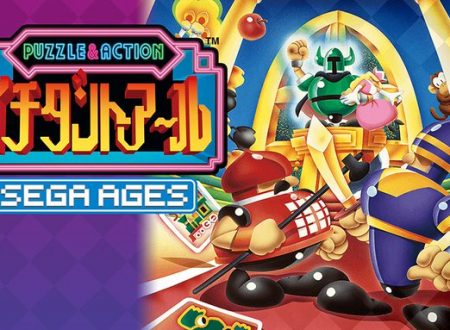 SEGA Ages Columns II: The Voyage e Puzzle & Action: Ichidant-R in arrivo il 17 ottobre sui Nintendo Switch europei
