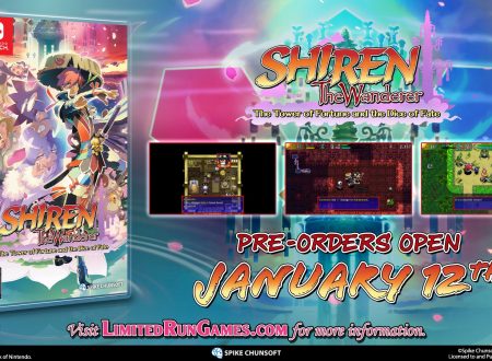 Shiren the Wanderer: The Tower of Fortune and the Dice of Fate, annunciata una Collector’s Edition