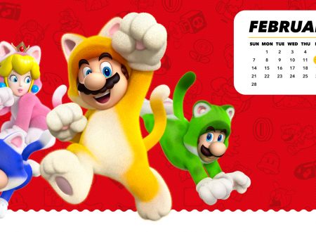 My Nintendo: ora disponibile il calendario di febbraio dedicato a Super Mario 3D World + Bowser’s Fury