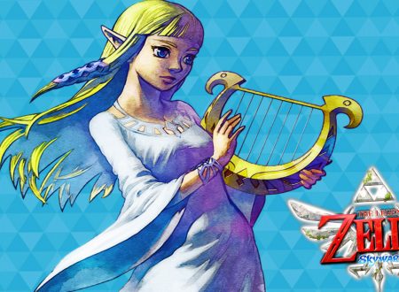 The Legend of Zelda: Skyward Sword HD, un video mostra Zelda suonare Ballad of the Goddess ad Oltrenuvola