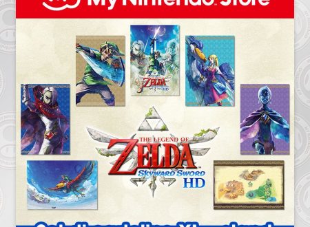 My Nintendo: ora disponibile il Set di cartoline XL e lo stand di The Legend of Zelda: Skyward Sword HD