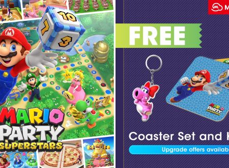 Mario Party Superstars: il titolo ora in pre-order con portachiavi e sottobicchieri sul Nintendo UK Store