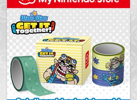 My Nintendo: ora disponibile il Set di nastri adesivi washi di WarioWare: Get It Together!
