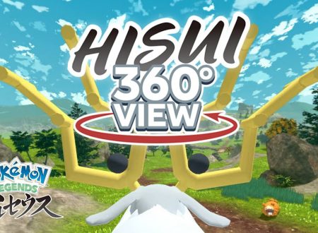 Leggende Pokémon: Arceus, un video a 360° mostra la regione di Hisui a tutto tondo