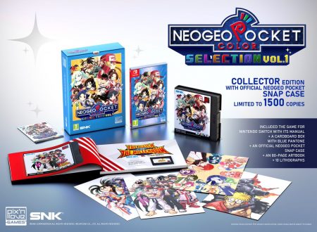 Neo Geo Pocket Color Selection Vol. 1: ora disponibile la Collector’s Edition su Nintendo Switch
