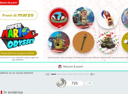 Nintendo Switch Online: ora disponibili delle nuove icone di Super Mario Odyssey del Regno della Selva